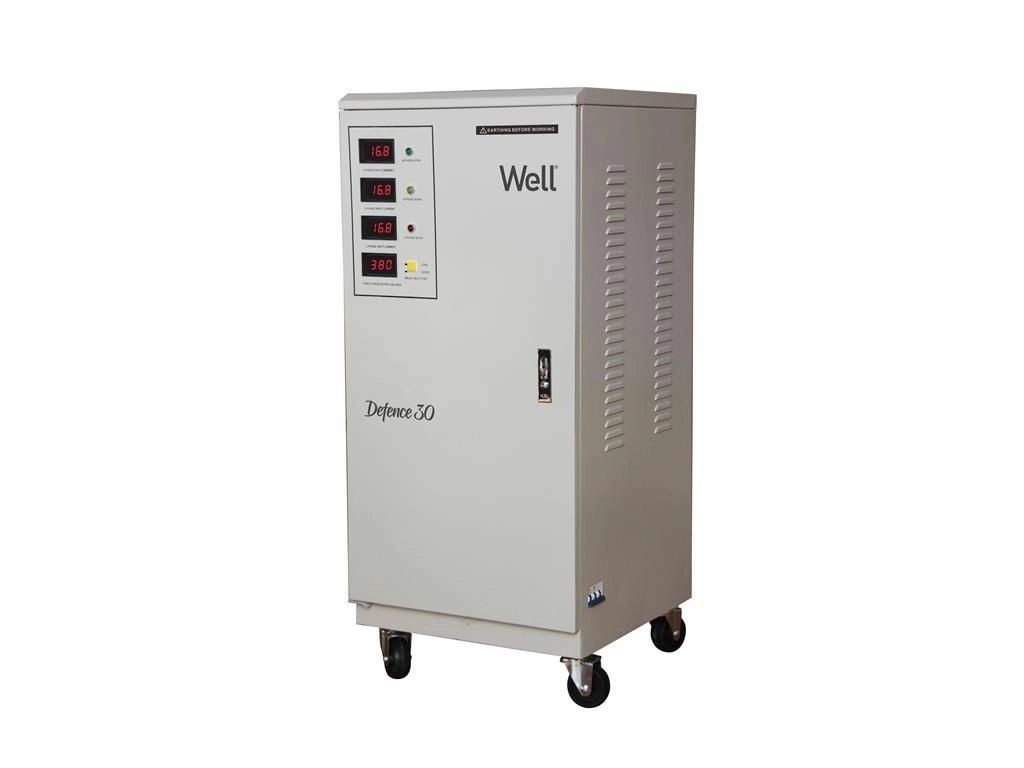 stabilizator automat de tensiune trifazat 30kva/ 24kw, well - imagine 3